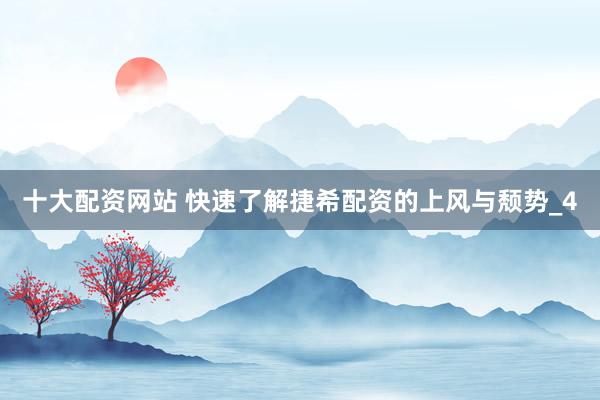 十大配资网站 快速了解捷希配资的上风与颓势_4