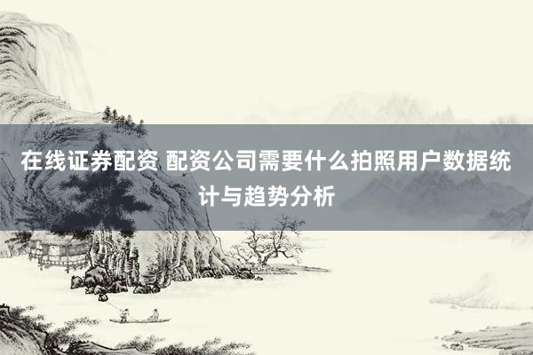 在线证券配资 配资公司需要什么拍照用户数据统计与趋势分析